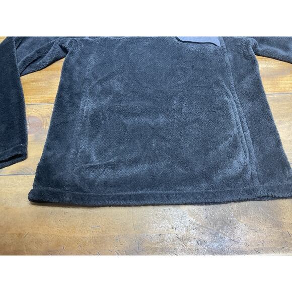 Patagonia Women's Re-Tool Snap-T Pullover Large Black Soft Fleece - Picture 3 of 14